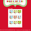 Magical Elf Printable Christmas Gift Tags - Instant Download